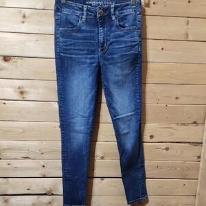 American Eagle Outfitters Jeggings Size 2 Short Super Stretch  26in High Rise